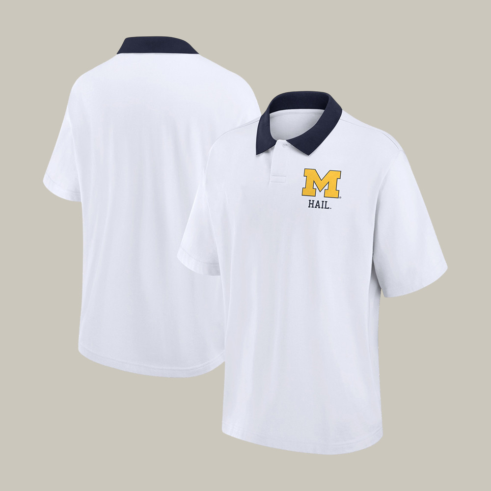 Michigan Wolverines Hail Polo Shirt Michigan Wolverines Final Four Shirt Best Fan Gift