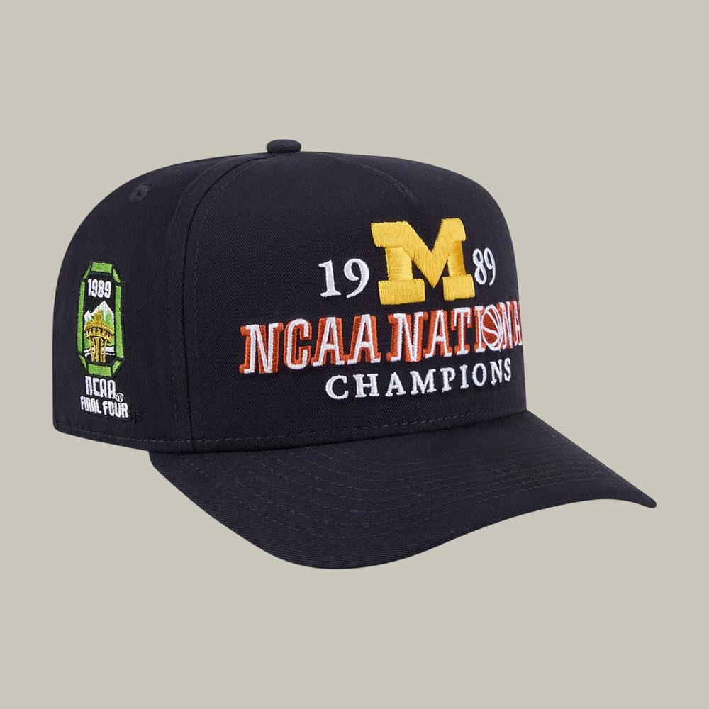 Michigan Wolverines Historic Win Hat Michigan Wolverines 2026 Basketball Final Four Merch