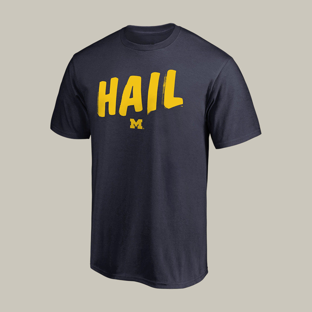 Michigan Wolverines Hometown Collection Hail T-Shirt Michigan Wolverines Merch Fan Gear