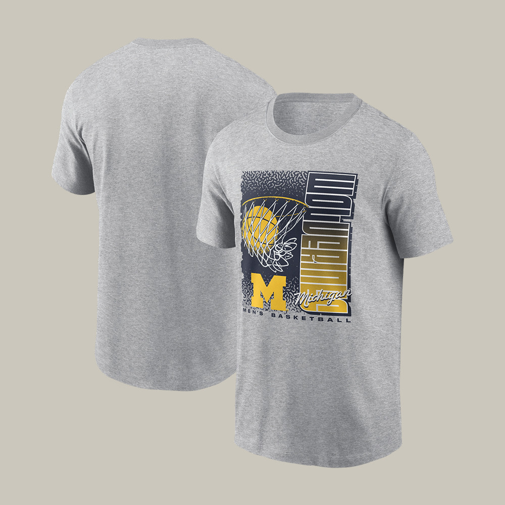 Michigan Wolverines Men's NCAA Basketball Final Four T-Shirt Michigan Wolverines Shirt Fan Gear