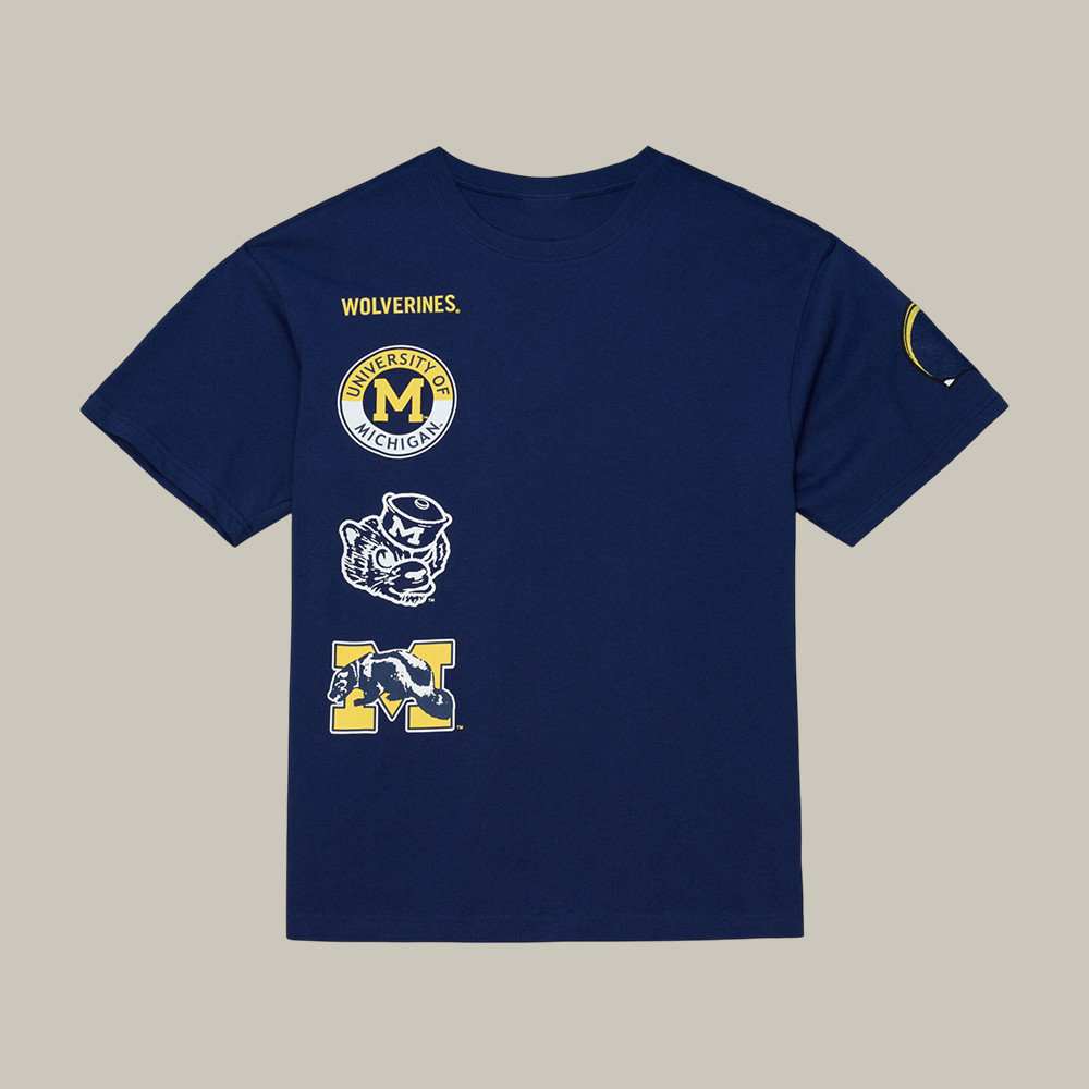 Michigan Wolverines Mitchell & Ness T-Shirt March Madness Final Four Shirt Basketball Fan Gift