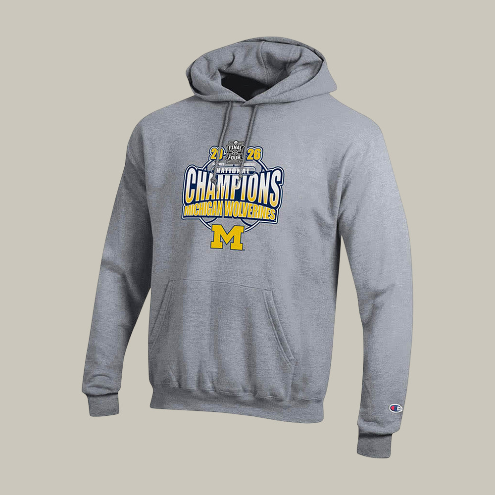 Michigan Wolverines National Champions Final Four Hoodie Michigan Championships Apparel