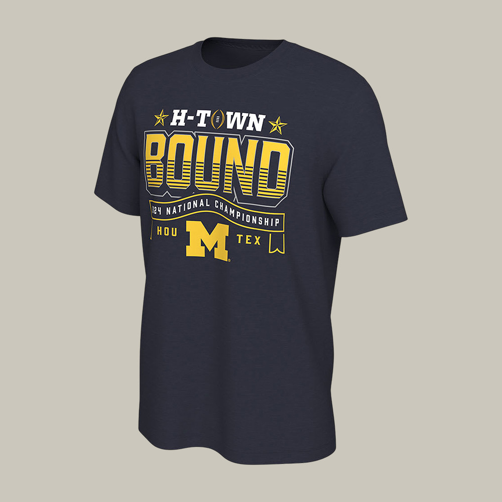 Michigan Wolverines National Championship Bound T-Shirt March Madness Final Four Shirt Best Fan Gift