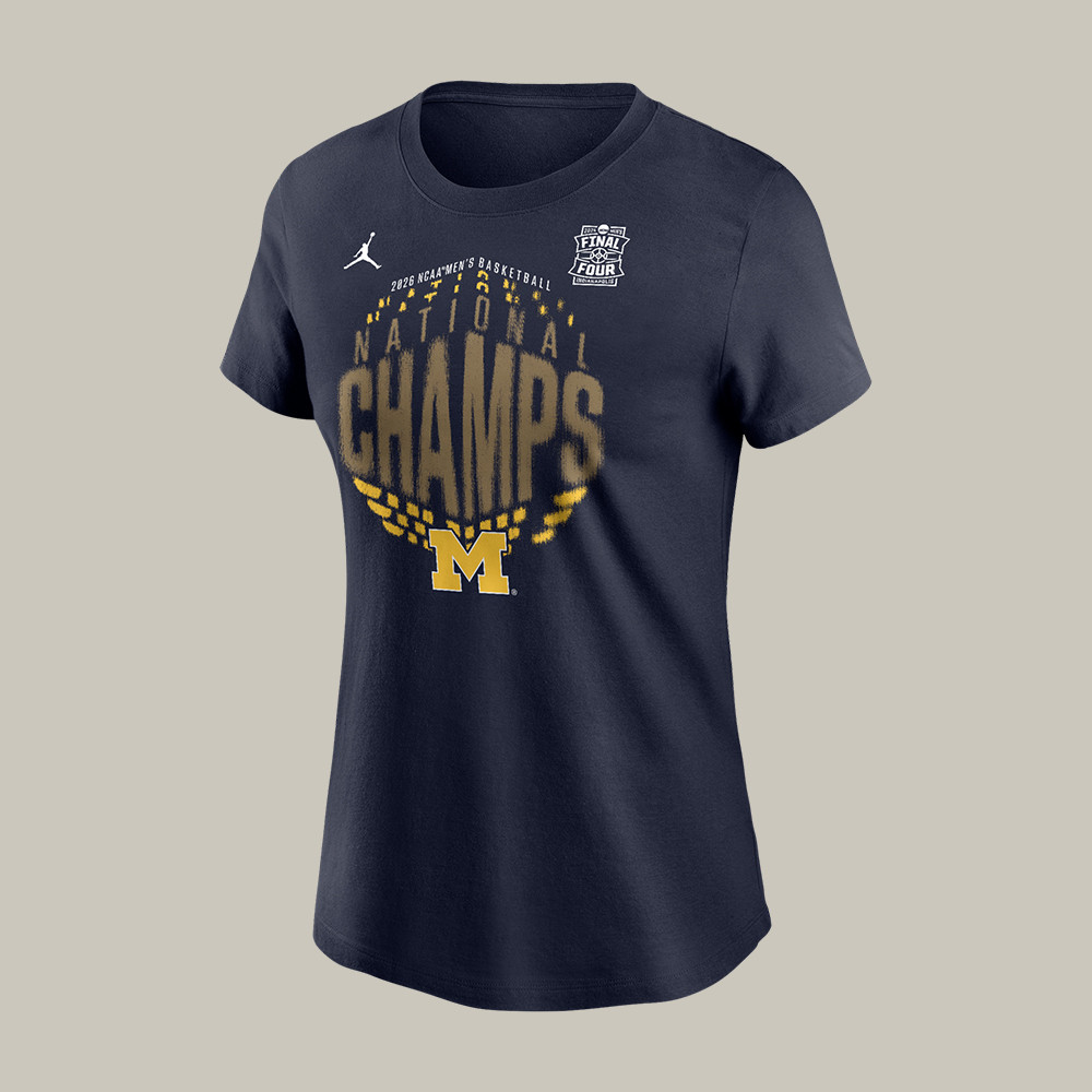 Michigan Wolverines National Championships Basketball T-Shirt 2026 Final Four Shirt Fan Gear