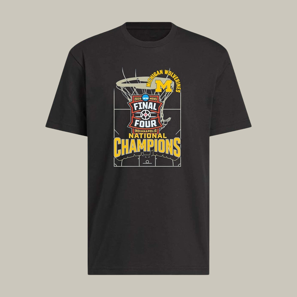 Michigan Wolverines National Championships Final Four T-Shirt March Madness Shirt Fans Gear