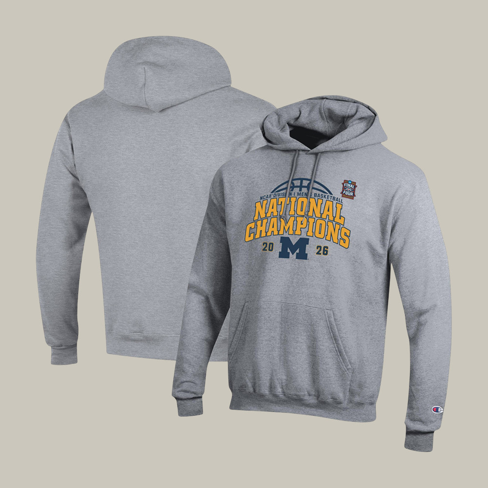 Michigan Wolverines National Championships Hoodie March Madness Final Four Apparel