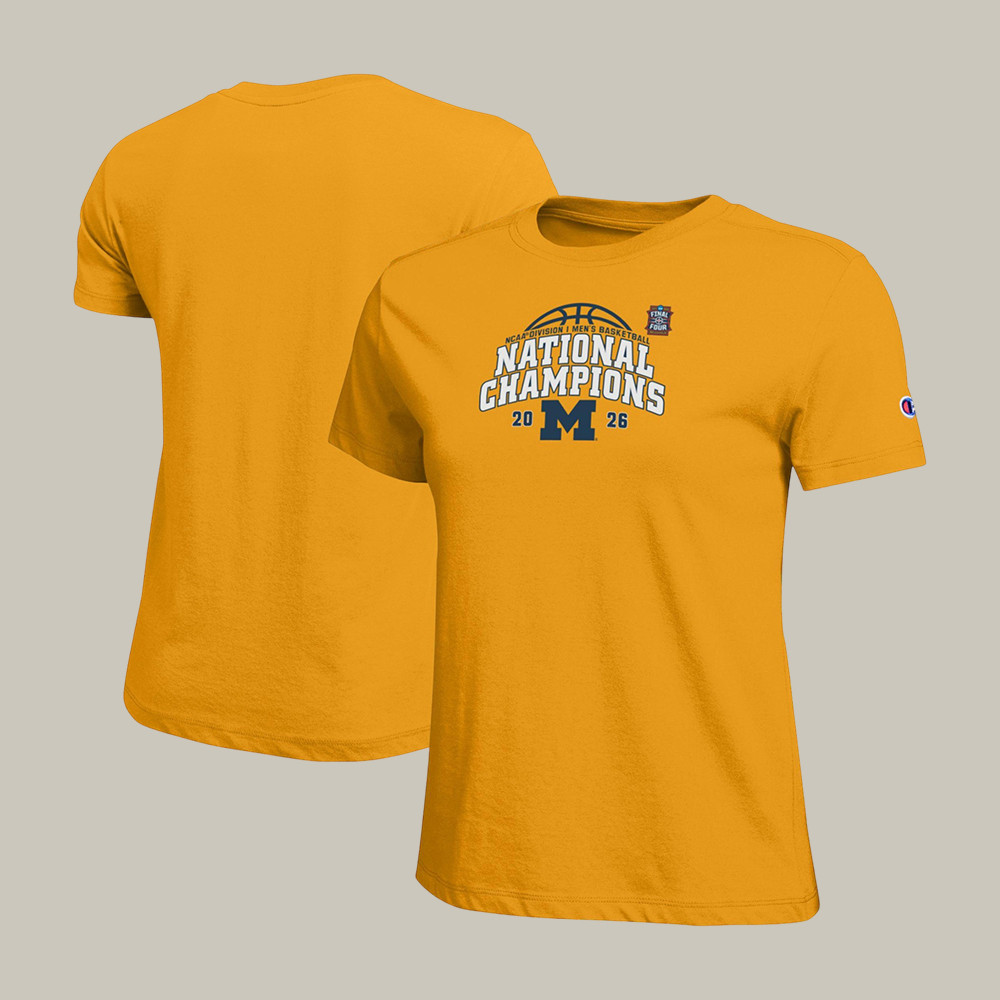 Michigan Wolverines National Championships T-Shirt Final Four Basketball Shirt Present For Fans
