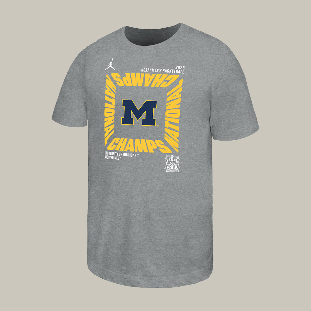 Michigan Wolverines National Championships T-Shirt Game Day Clothing Fans Gear