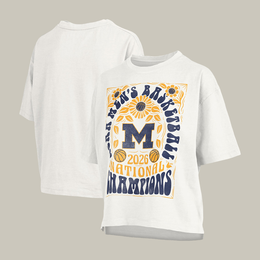 Michigan Wolverines National Championships T-Shirt NCAA Men's Basketbal Shirt Gift For Him