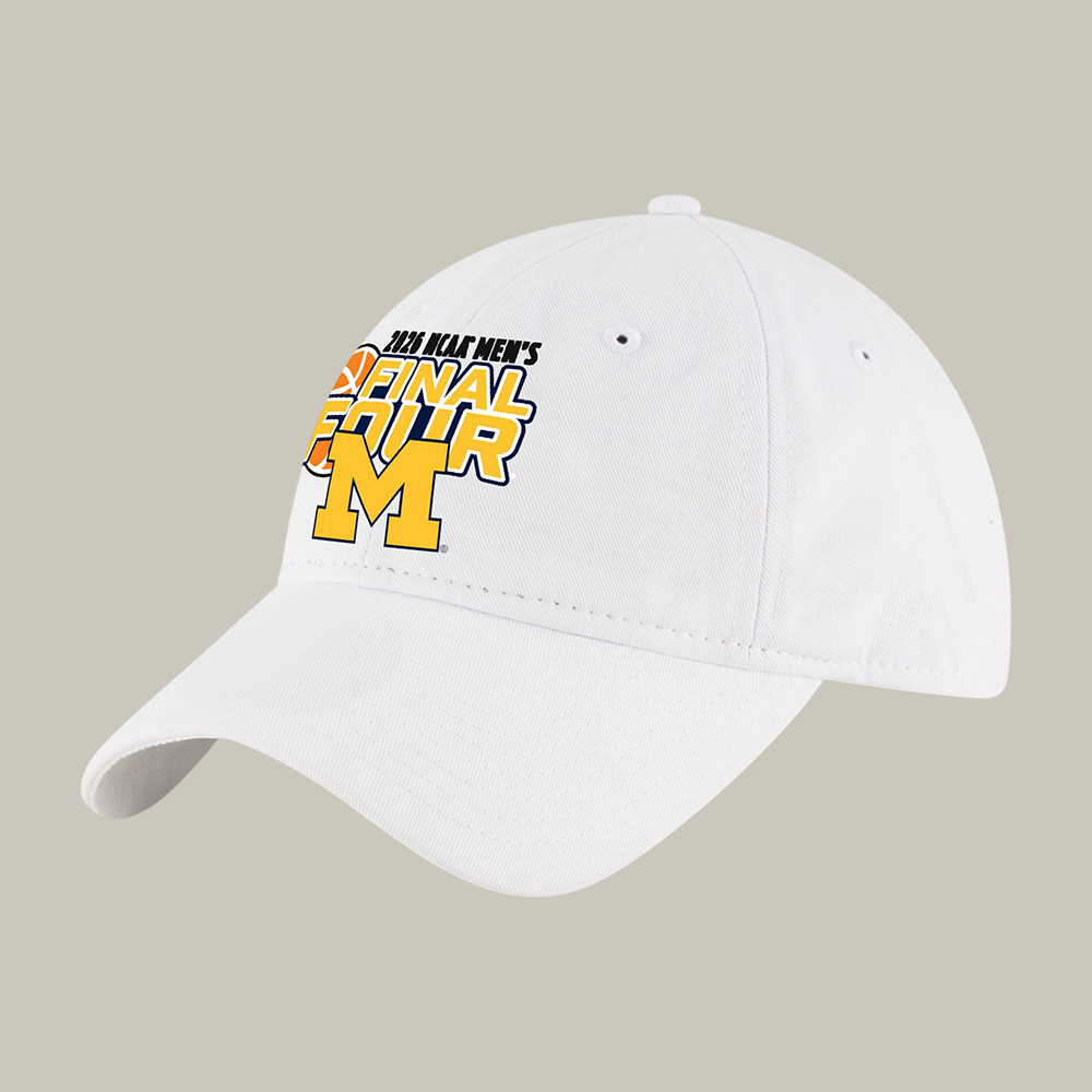 Michigan Wolverines NCAA Men's Basketball Hat Michigan Wolverines Final Four Baseball Cap