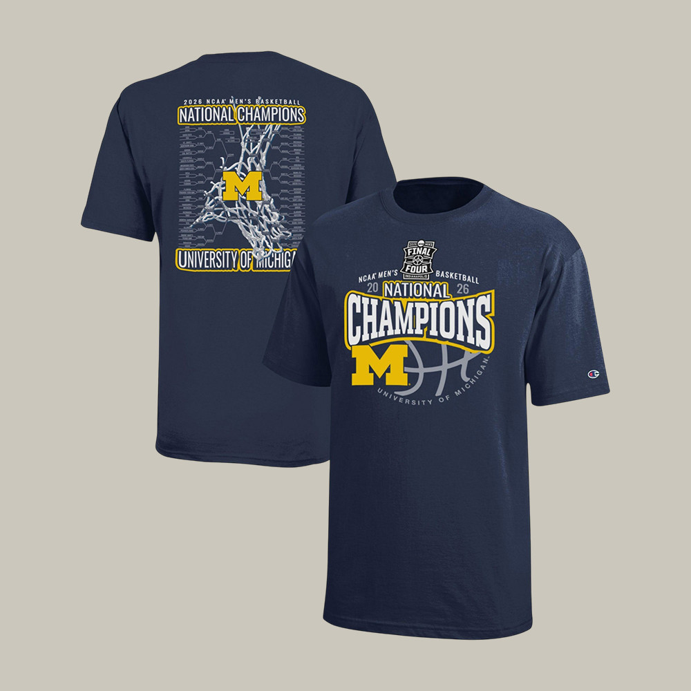 Michigan Wolverines NCAA Men's Basketball National Champions T-Shirt March Madness Shirt