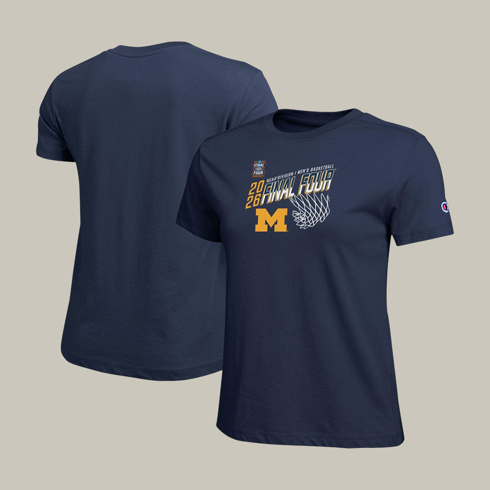 Michigan Wolverines NCAA Men's Basketball T-Shirt March Madness Final Four Shirt Best Fan Gift