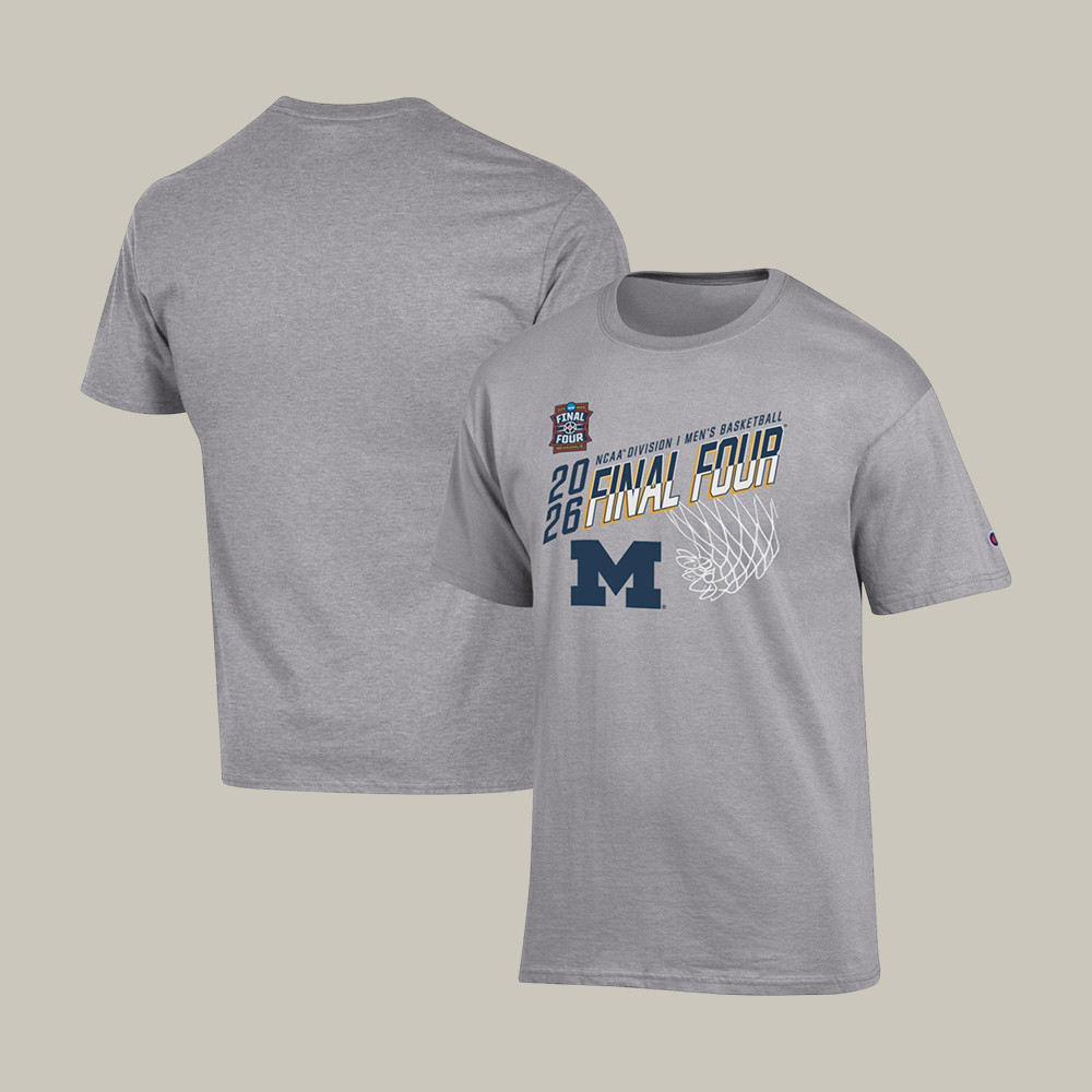 Michigan Wolverines NCAA Men's Basketball T-Shirt March Madness Final Four Shirt Fan Gift