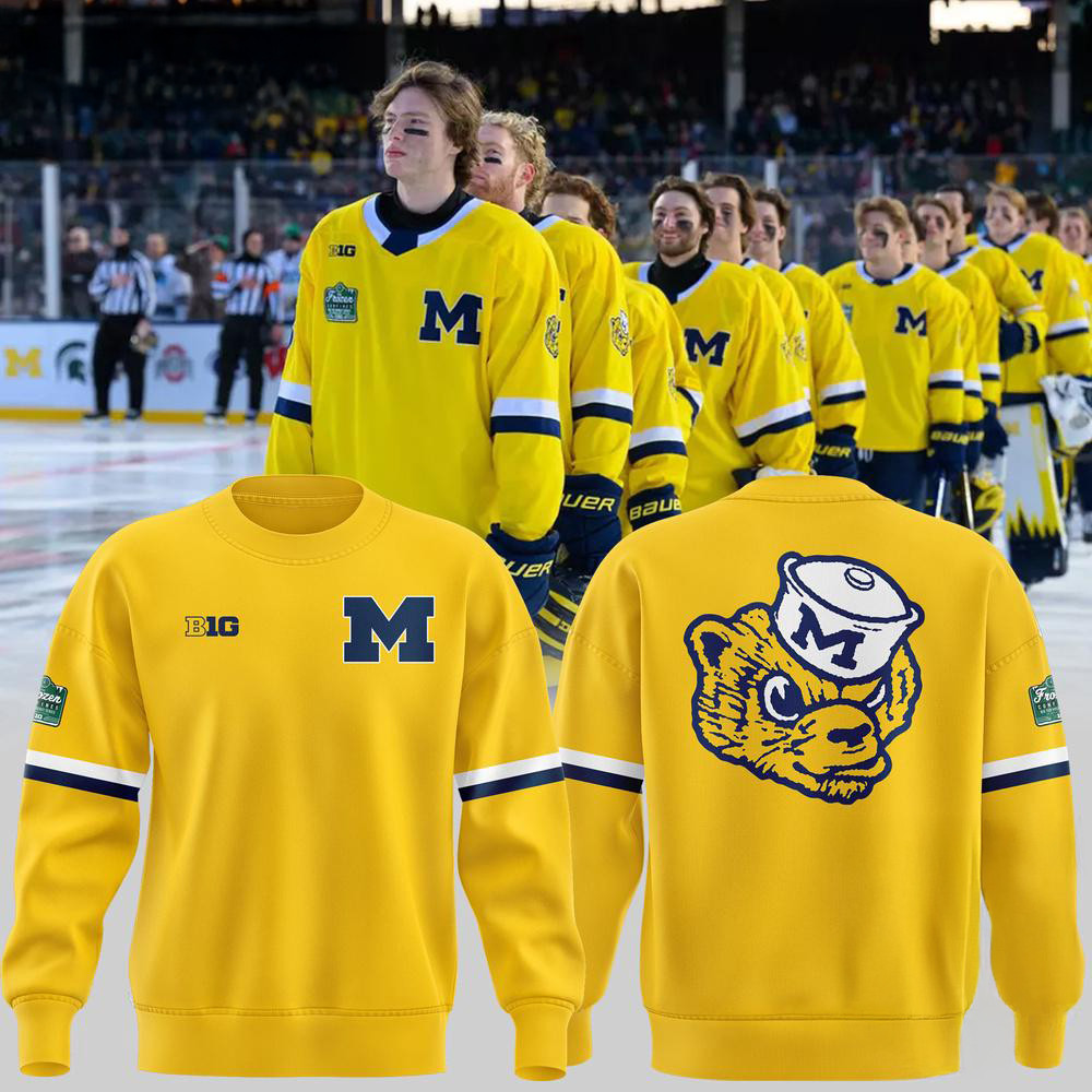 Michigan Wolverines Special Wrigley Field Sweatshirt Gifts For Football Fan