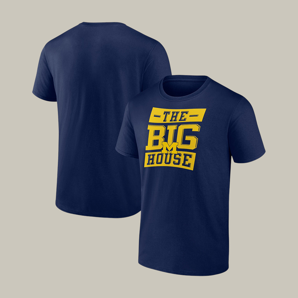 Michigan Wolverines The Big House T-Shirt Basketball Final Four Shirt Great Gift For Fans