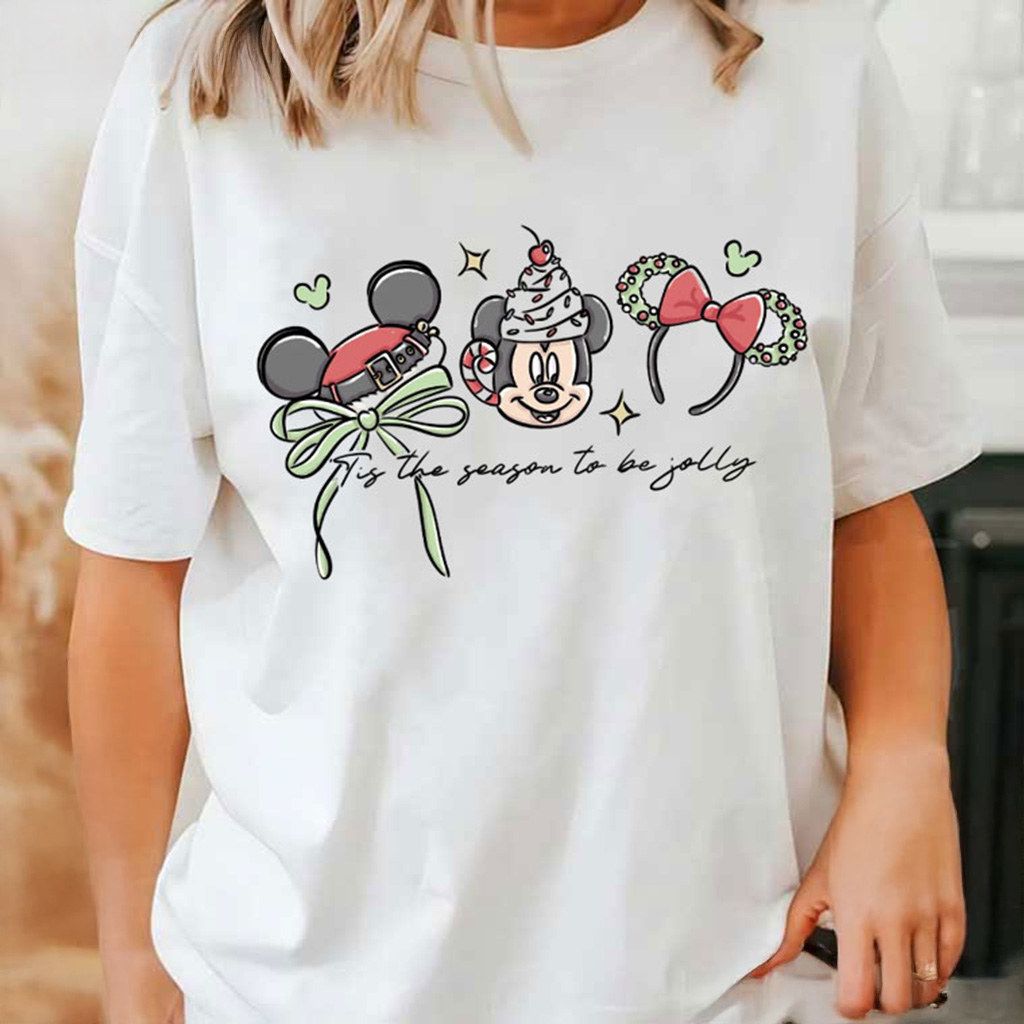 Mickey Christmas Tis The Season To Be Jolly Shirt Christmas Gifts For Sister Mickey Christmas Tis The Season To Be Jolly Shirt Christmas Gifts For Sister