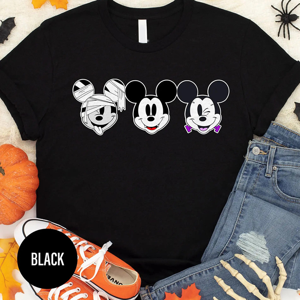 Mickey Halloween T-Shirt Halloween Gifts For Fans