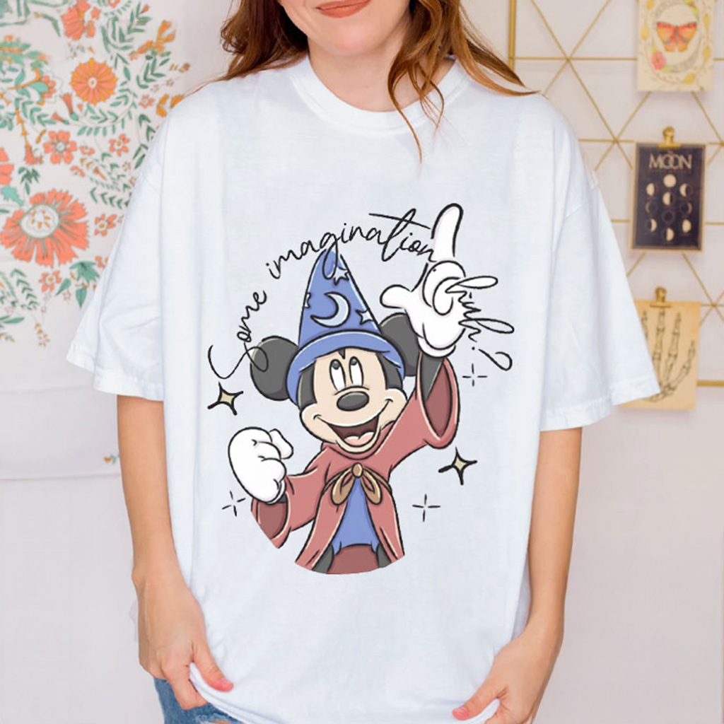 Mickey Some Imagination Magical T-Shirt Birthday Gift For Girlfriend Mickey Some Imagination Magical T-Shirt Birthday Gift For Girlfriend