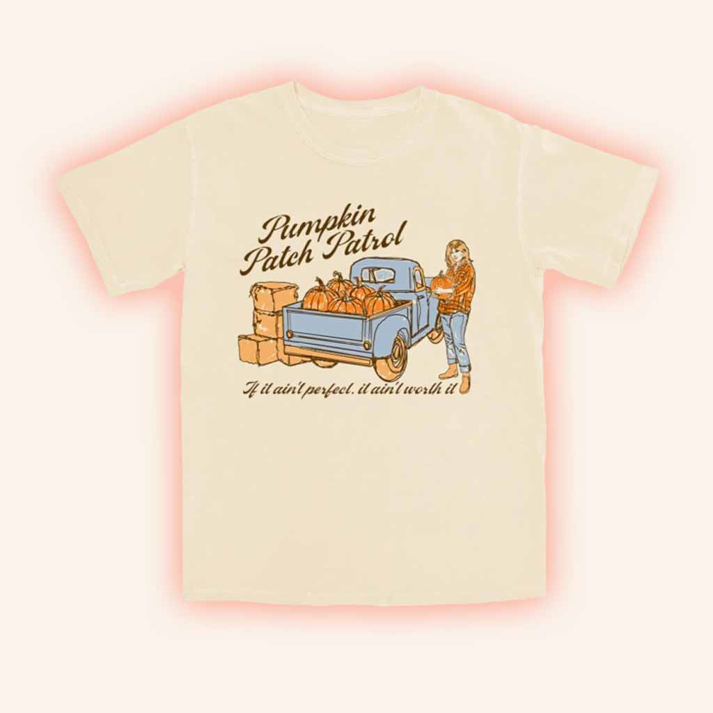 Middle Class Fancy Merch Pumpkin Patch Patrol Shirt Autumn Clothing Gift For Mom Middle Class Fancy Merch Pumpkin Patch Patrol Shirt Autumn Clothing Gift For Mom