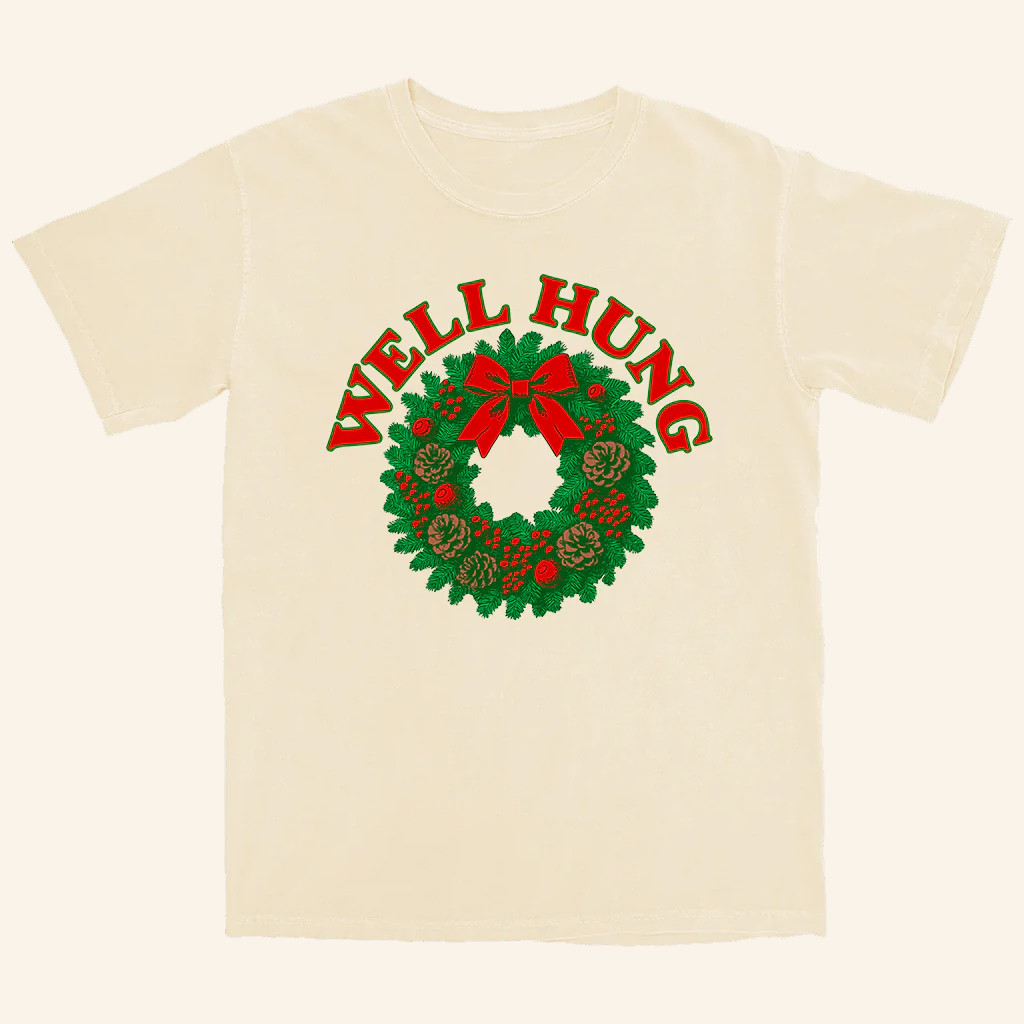 Middle Class Fancy Merch Well Hung T-Shirt Christmas Present For Husband