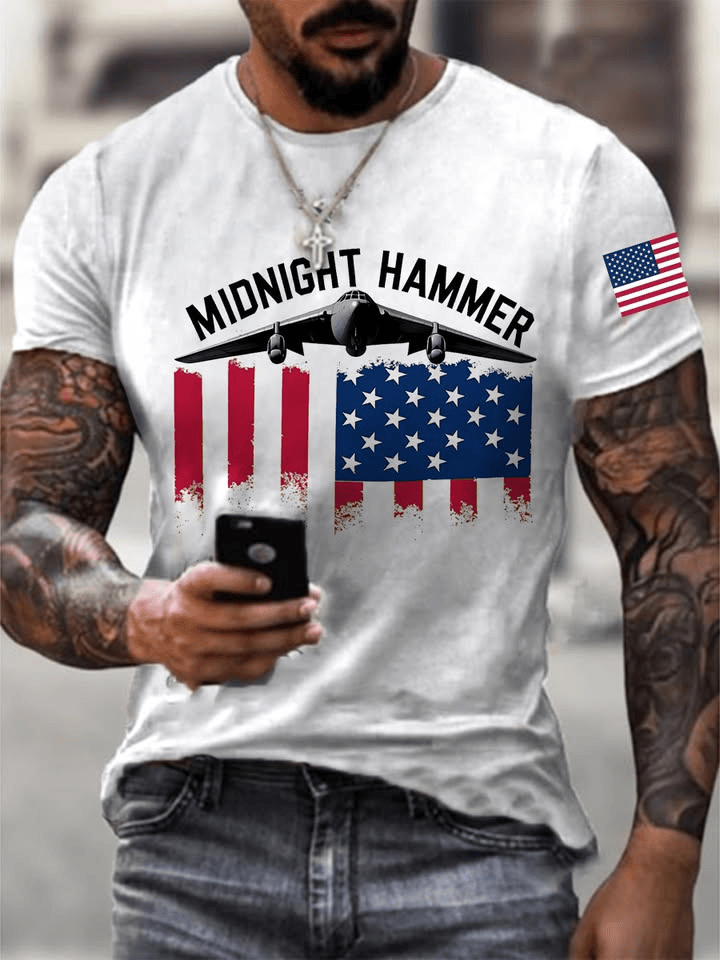 Midnight Hammer Shirt USA Patriotic T-Shirt Gifts For Husband Midnight Hammer Shirt USA Patriotic T-Shirt Gifts For Husband