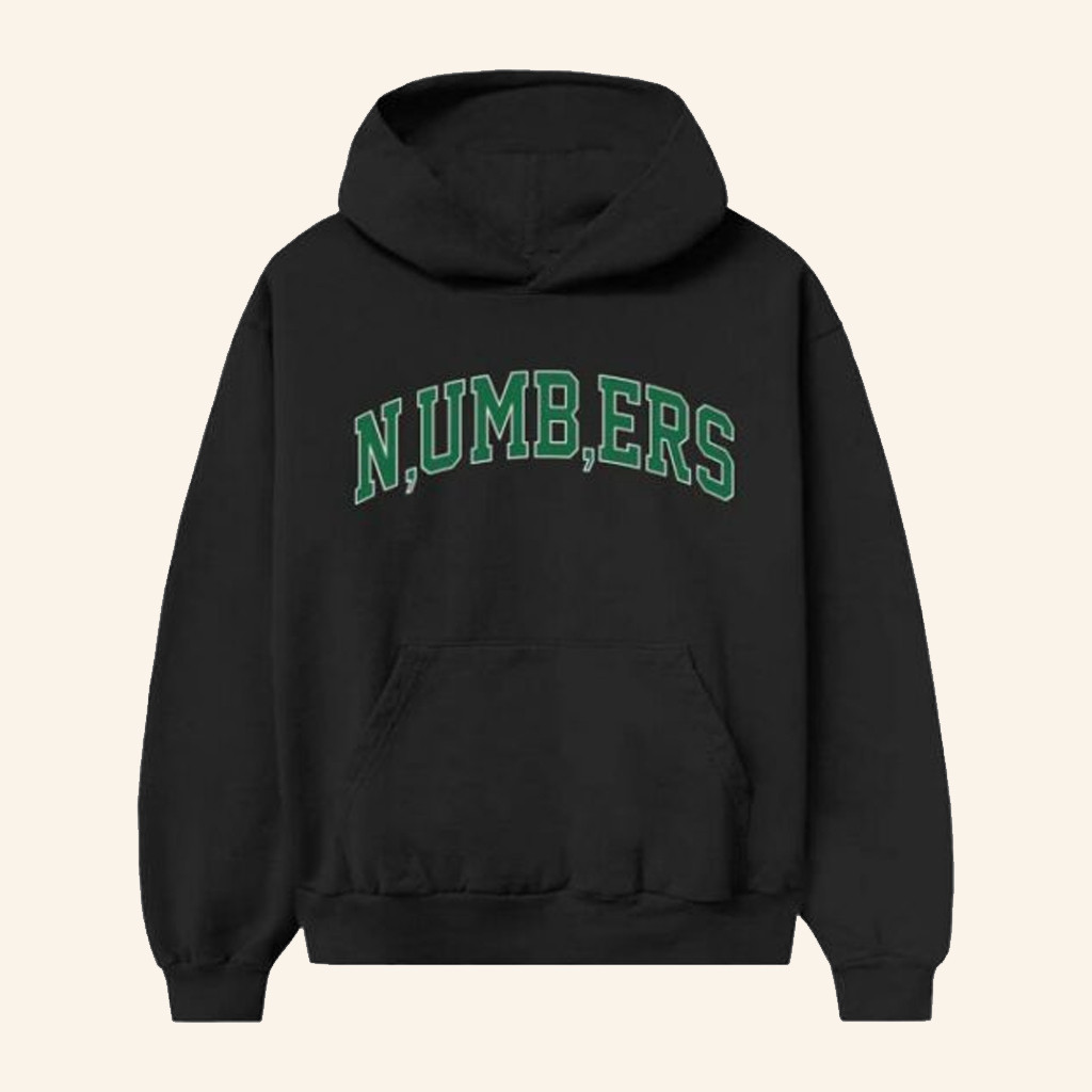 Midnight Organic Merch Numbers Hoodie Birthday Present For Girlfriend Midnight Organic Merch Numbers Hoodie Birthday Present For Girlfriend