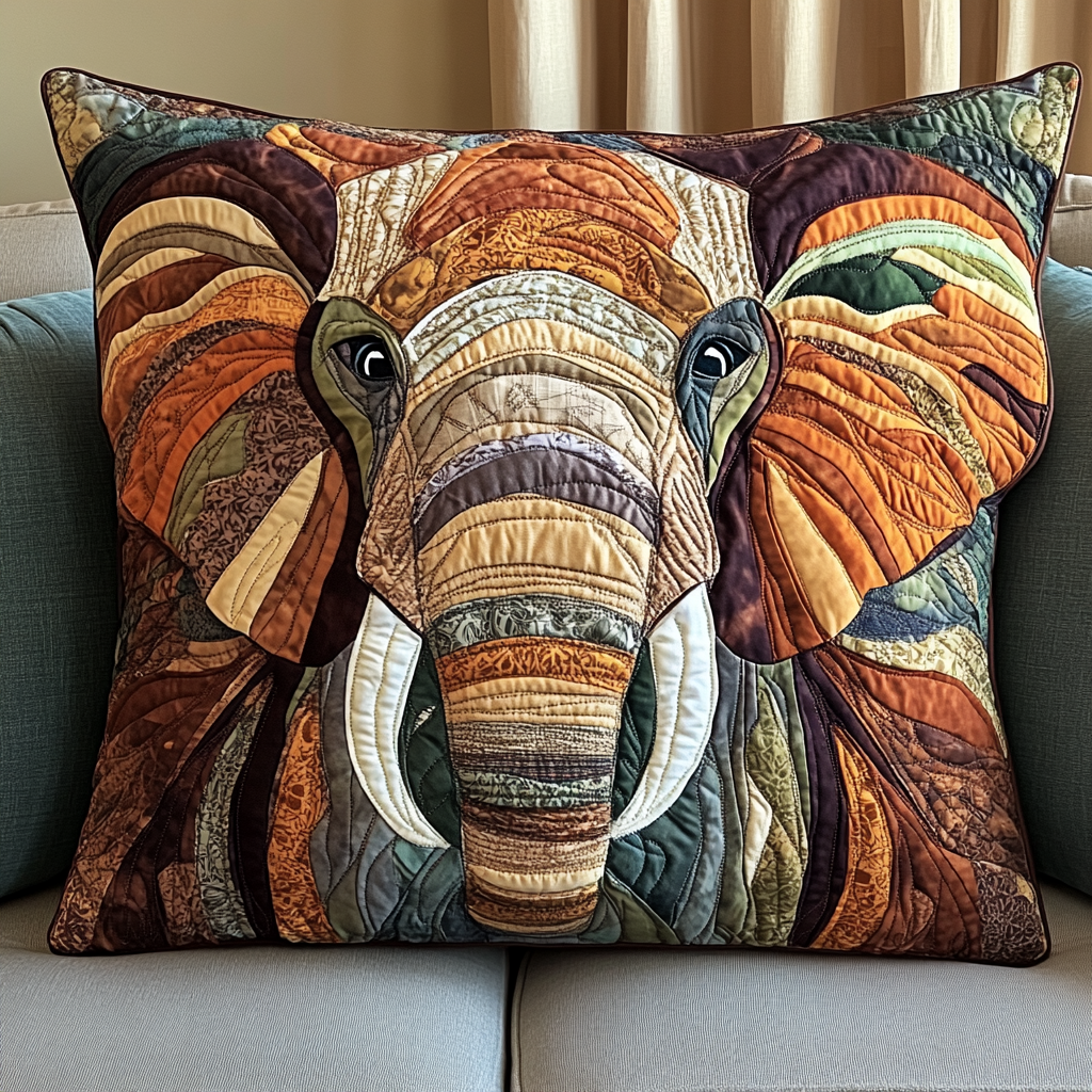 Midnight Wanderer Quilted Pillow Case Christmas Pillow Case for Sofa