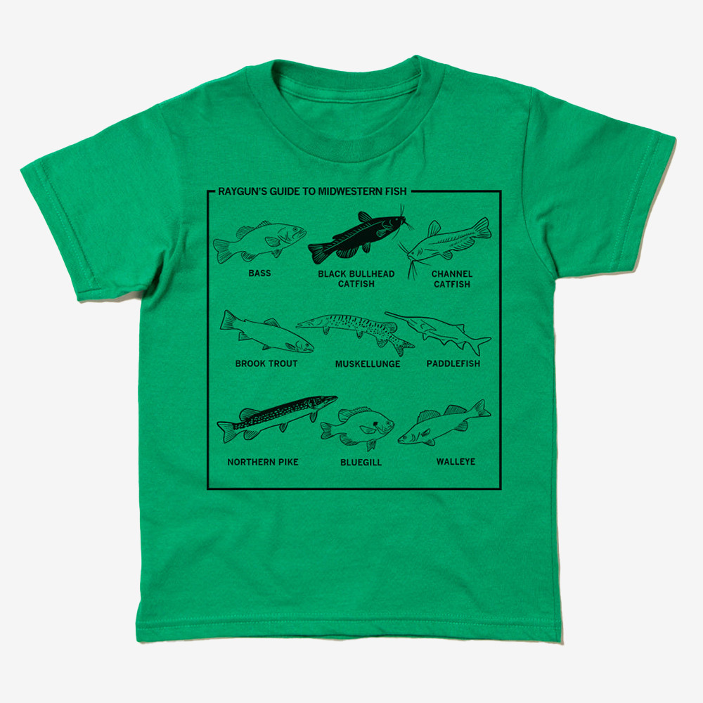 Midwestern Fish T-Shirt Raygun's Guide To Midwestern Fish Shirt Gifts For Cat Lovers