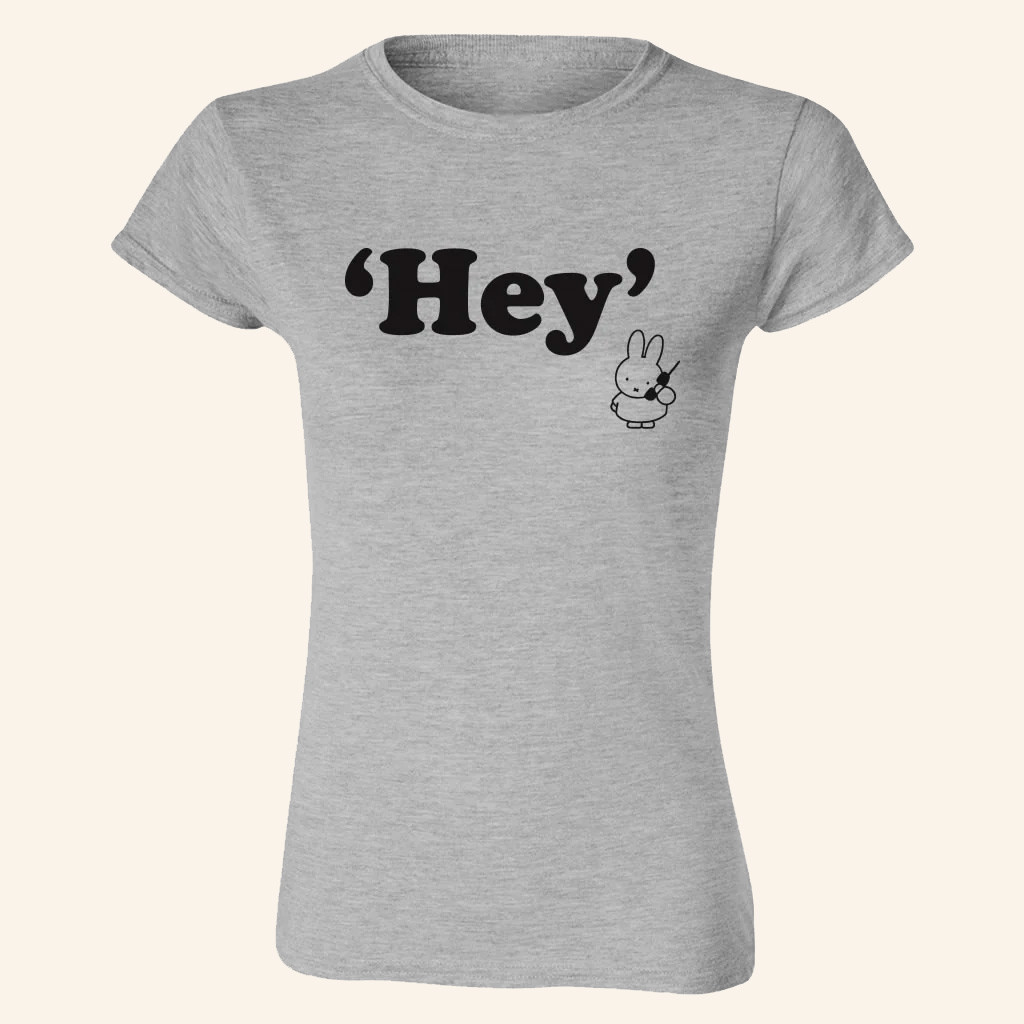 Miffy Merch Hey T-Shirt Christmas Present Ideas For Girlfriend