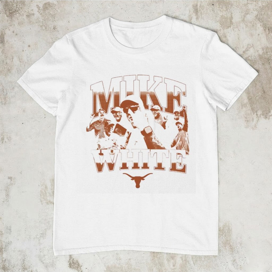 Mike White Texas Longhorns Softball T-Shirt Coach Fan Gear Best Gift For Longhorns Baseball Fans