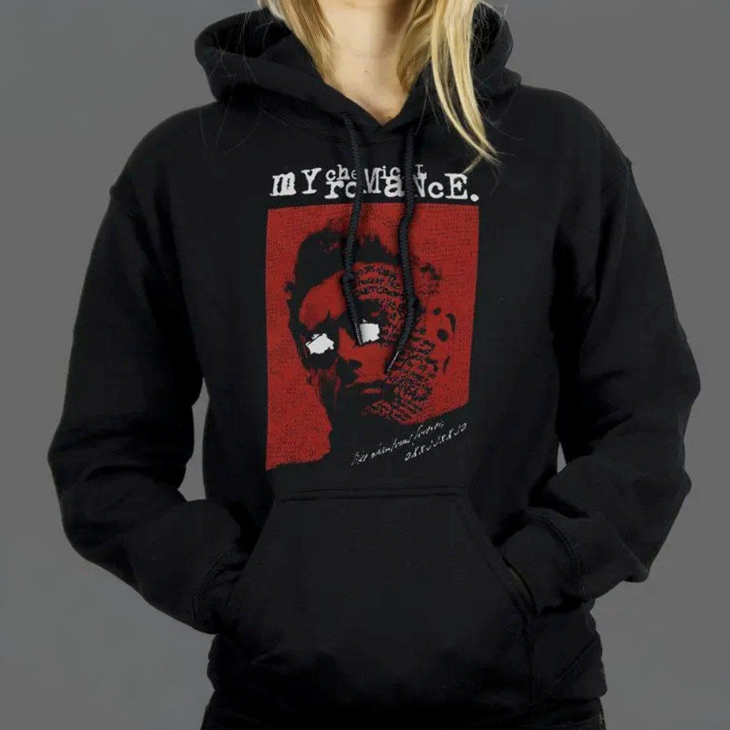 Mikey Way Merch My Chemical Romance Hoodie Music Lover Gifts For Him Mikey Way Merch My Chemical Romance Hoodie Music Lover Gifts For Him