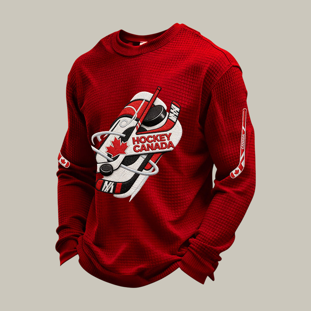 Milano Cortina 2026 Olympic Winter Games Long Sleeve Shirt Canada Hockey Team Merch