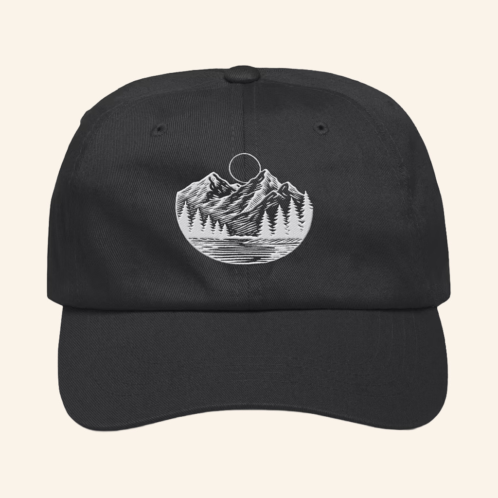 Mile Higher Merch Embroidered Mountain Sunrise Hat Higher Hope Merch Gifts For Him Mile Higher Merch Embroidered Mountain Sunrise Hat Higher Hope Merch Gifts For Him