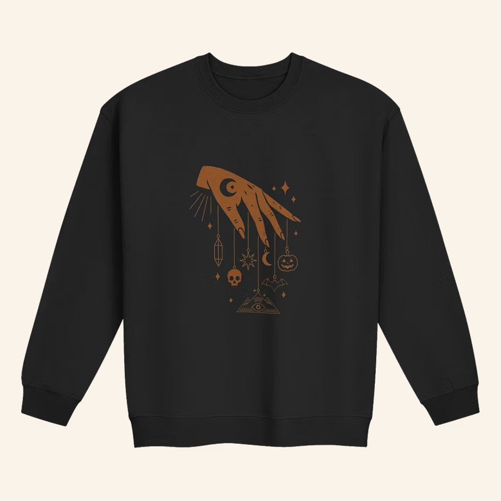 Mile Higher Merch Witch Hand Sweatshirt Birthday Gift For Wife Mile Higher Merch Witch Hand Sweatshirt Birthday Gift For Wife