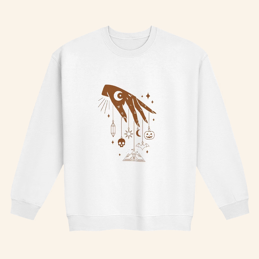 Mile Higher Merch Witch Hand Sweatshirt Gifts For Best Friends Mile Higher Merch Witch Hand Sweatshirt Gifts For Best Friends