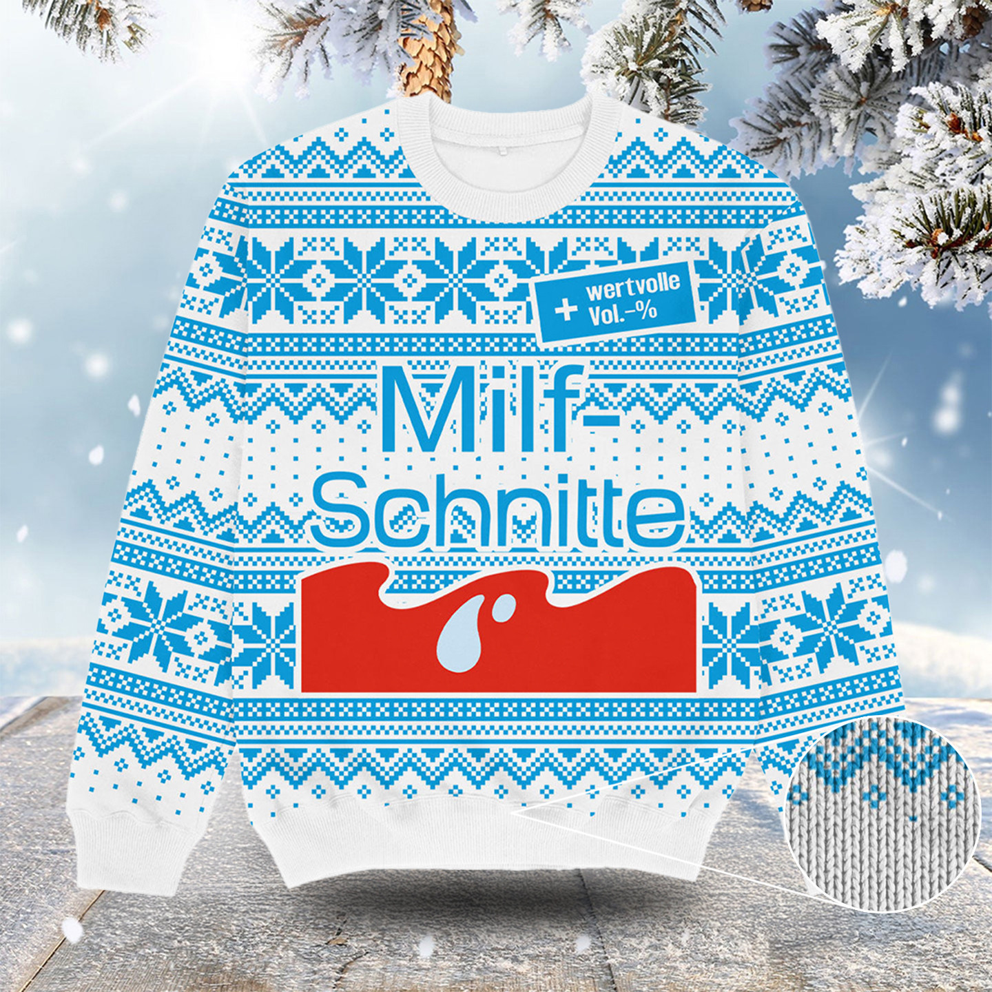 Milf-Schnitte Christmas Ugly Sweater Merry Christmas Apparel Christmas Gift For Brother