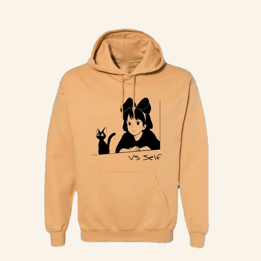 Milkcrate Merch Vs Self Cat Girl Hoodie Birthday Ideas For Daughter