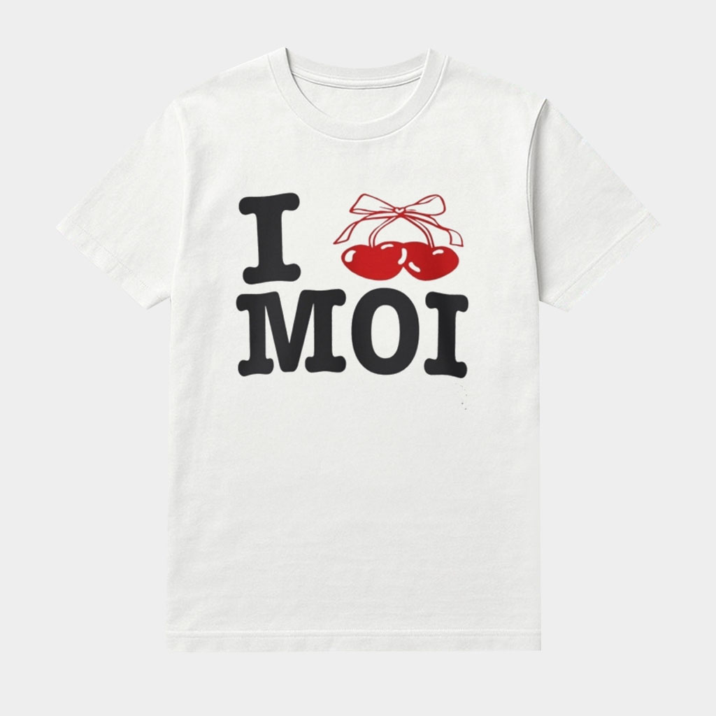 Millie Bobby Brown Cherry I Love Moi Shirt Millie Bobby Brown Merch Gifts For Wife