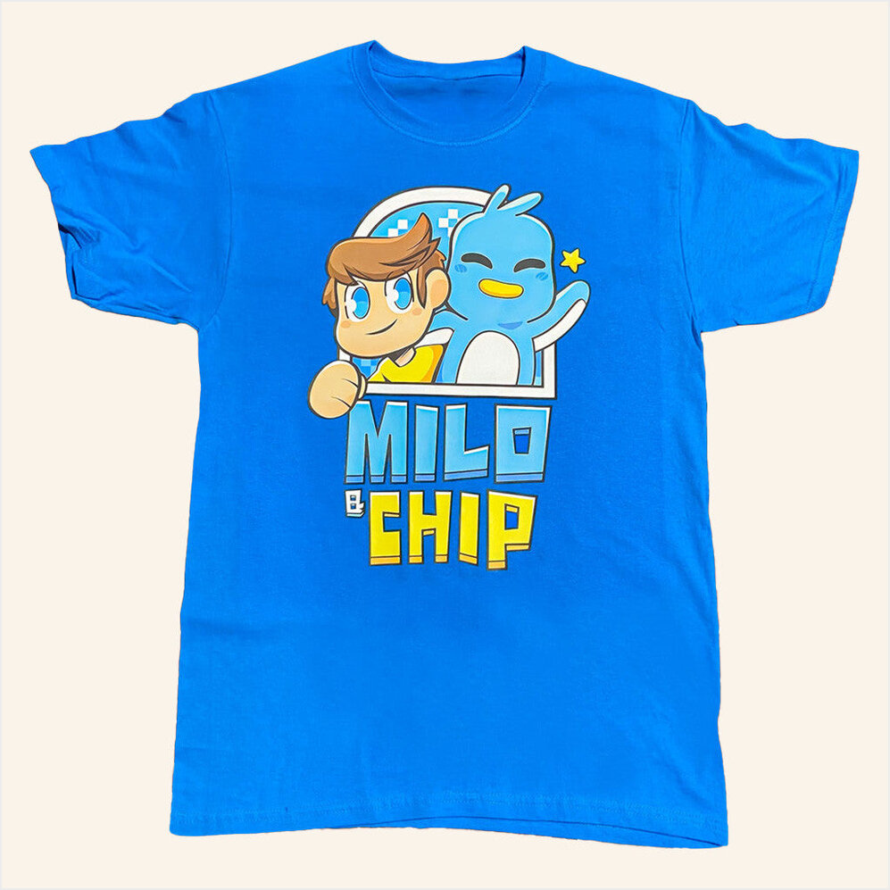 Milo And Chip Merch Cute Graphic T-Shirt Gifts For Best Friends Birthday Gifts For Sister
