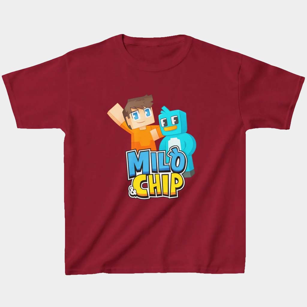 Milo And Chip Merch Milo And Chip Cartoon T-Shirt Present For Him Milo And Chip Merch Milo And Chip Cartoon T-Shirt Present For Him