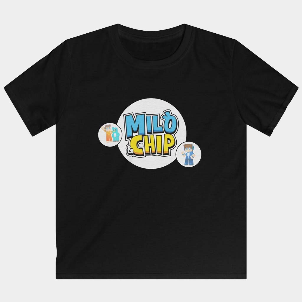 Milo And Chip Merch Milo And Chip YouTube Gamer T-Shirt Birthday Gift Ideas For Friends