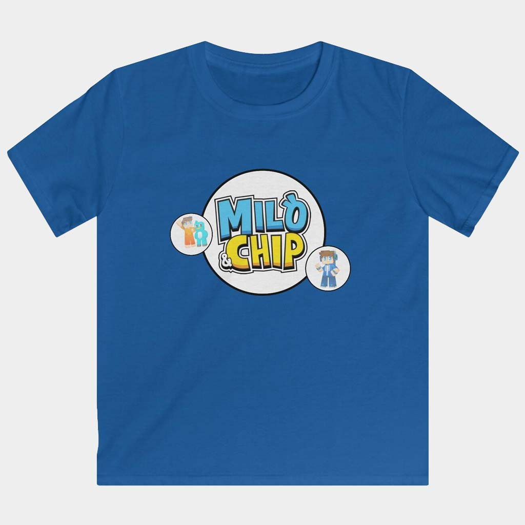 Milo And Chip Merch Milo And Chip YouTube Gamer T-Shirt Present For Brother