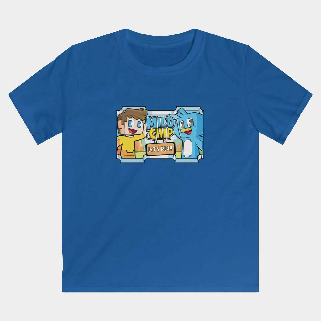 Milo And Chip Merch Milo And Chip YouTubers Graphic T-Shirt Gifts For Cartoon Lovers Milo And Chip Merch Milo And Chip YouTubers Graphic T-Shirt Gifts For Cartoon Lovers