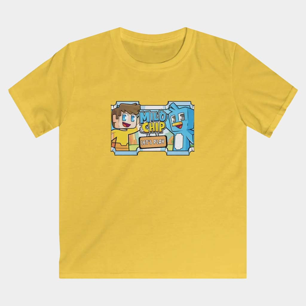 Milo And Chip Merch Milo And Chip YouTubers Graphic T-Shirt Gifts For Son