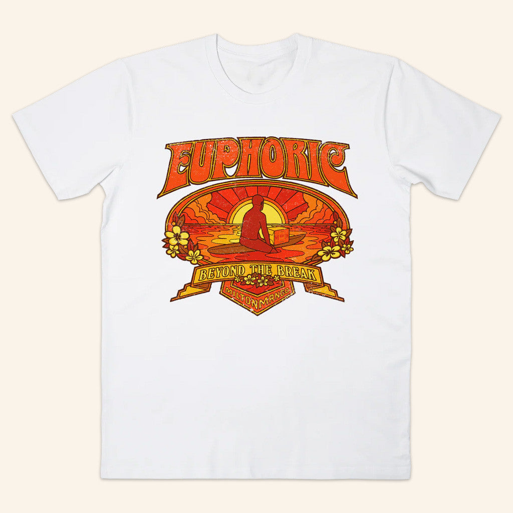 Milton Mango Merch Beyond The Break White T-Shirt Gift Ideas For Dad Milton Mango Merch Beyond The Break White T-Shirt Gift Ideas For Dad