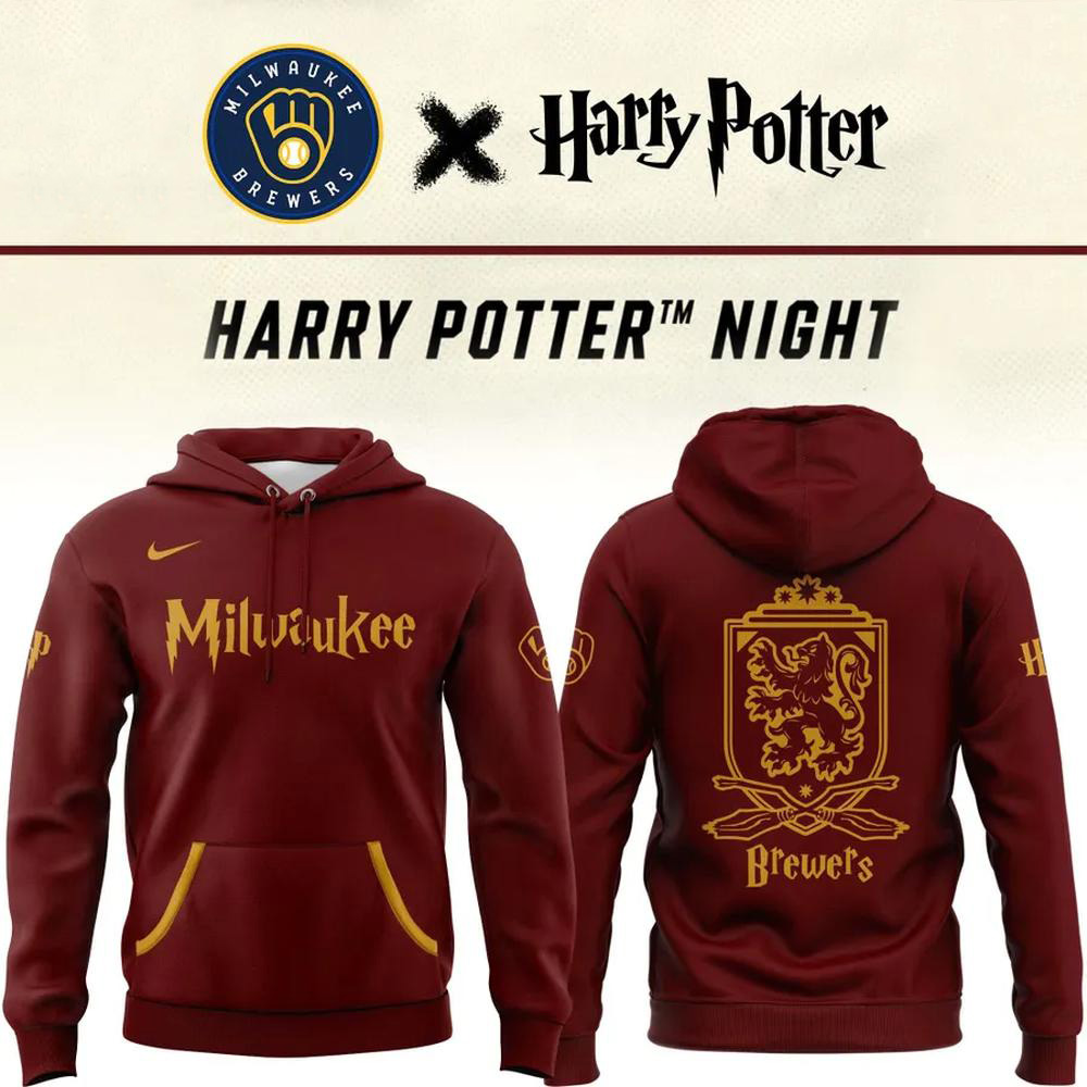 Milwaukee Brewers Harry Potter Night Special Edition Hoodie Gift For Brewers Fans