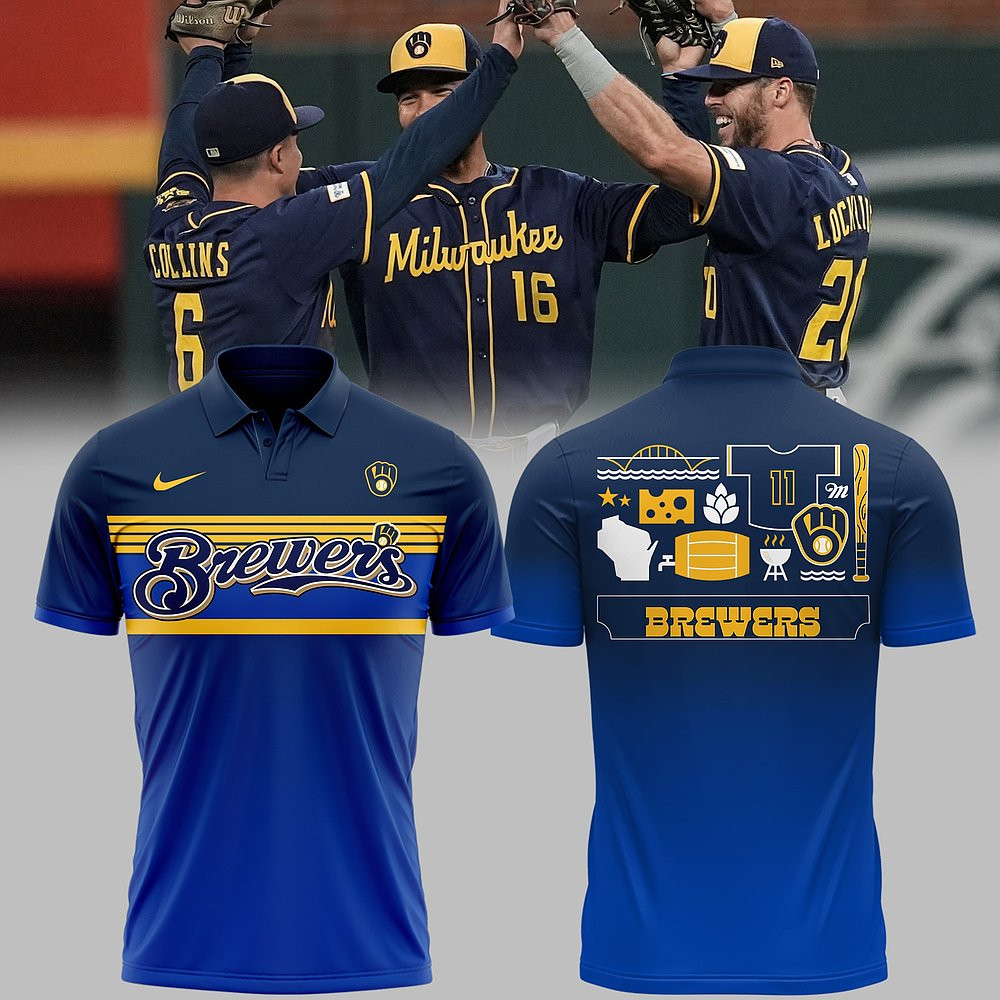 Milwaukee Brewers MLB Limited Edition Polo Shirt Special Gift For Baseball Supporters