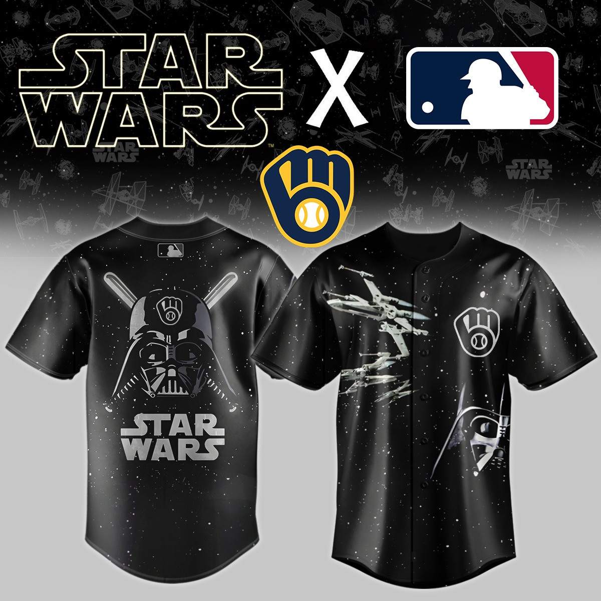 Milwaukee Brewers Star Wars Jersey Best Gifts For Baseball Lovers