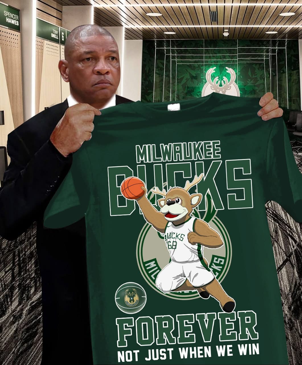 Milwaukee Bucks Basketball Team Forever Not Just When We Win T-Shirt Gifts For Fans