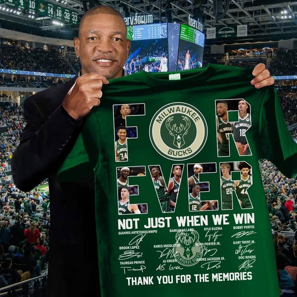 Milwaukee Bucks Not Just When We Win Thank You For The Memories T-Shirt Milwaukee Bucks Merch Best Gifts For Basketball Fans
